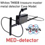 Whites TM808 treasure master cave model metal detector